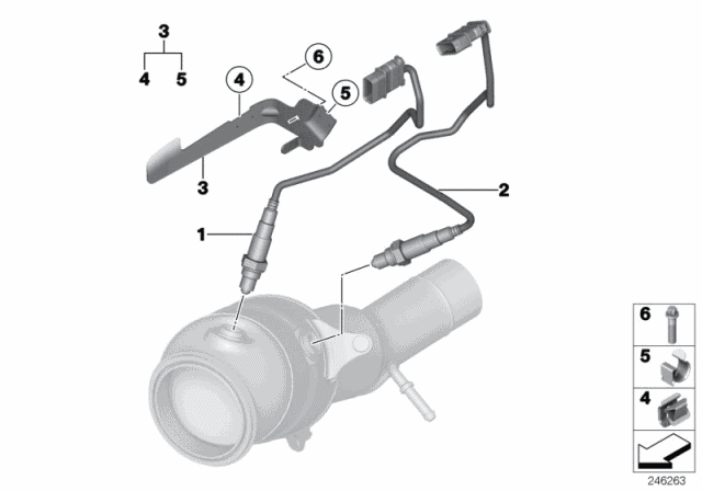 O2 Sensor Bmw 328i 3277