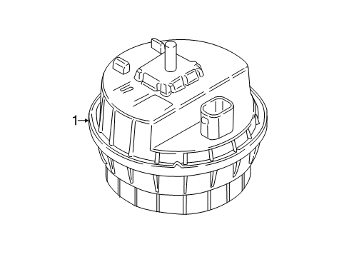 BMW 65759826600 COVER, EMERGENCY HORN