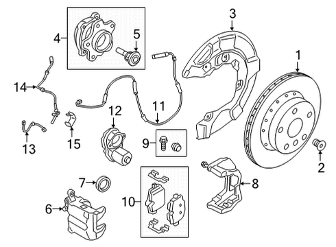 BMW 37148091443 CABLE FOR WHEEL ACCELERATION