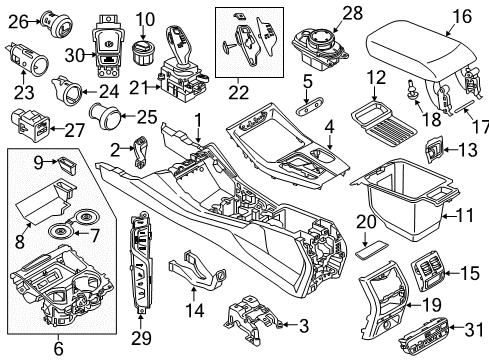 BMW 61315A32047 SWITCH UNIT STEERING COLUMN