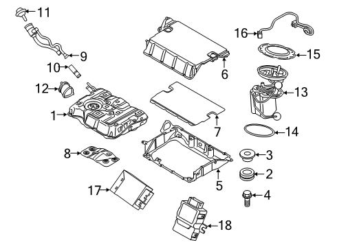 BMW 35406889824 ACCELERAT.PEDAL MODULE,AUTOM