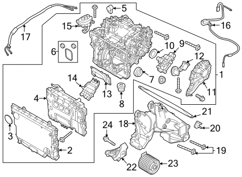 2022 BMW iX RADIALW.DICHTRING INKL.STAUB Diagram for 27218490678