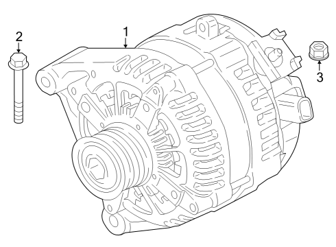 2022 BMW M440i Gran Coupe Alternator Diagram