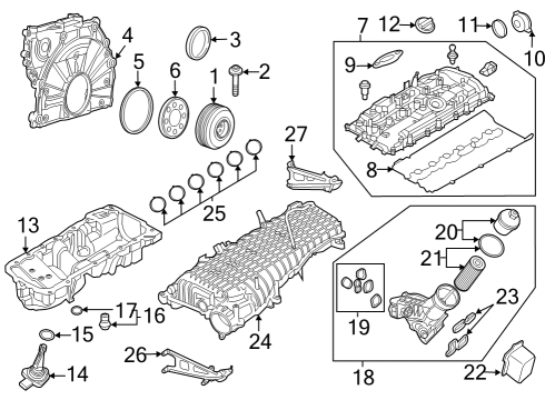 2022 BMW M440i xDrive Gran Coupe Intake Manifold Diagram