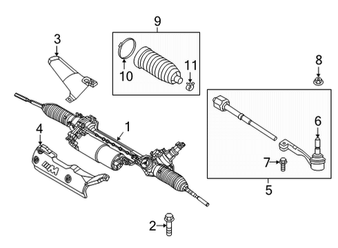 2024 BMW M4 SCREW Diagram for 32109882004