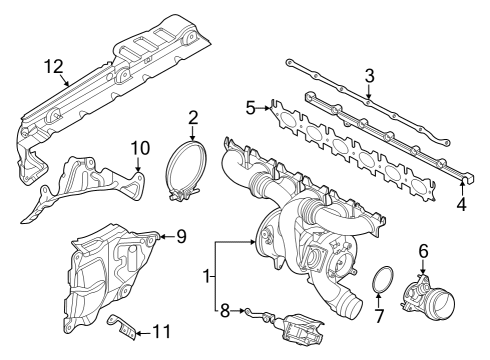 2021 BMW M3 Turbocharger Diagram 4