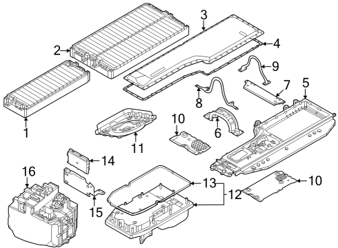 2024 BMW 750e xDrive Battery Diagram 3