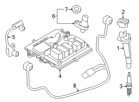 Basic Cotrol Unit Dme Diagram for 12148665232