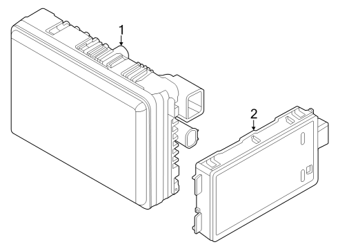 2022 BMW iX Parking Aid Diagram 2