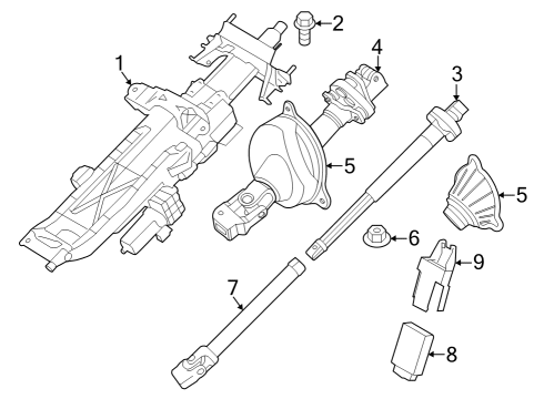 2024 BMW 760i xDrive Housing & Components Diagram