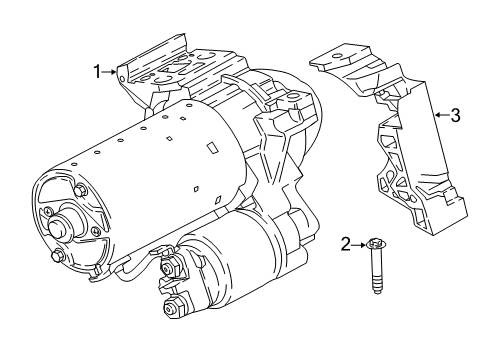 2023 BMW X7 Starter Diagram 2