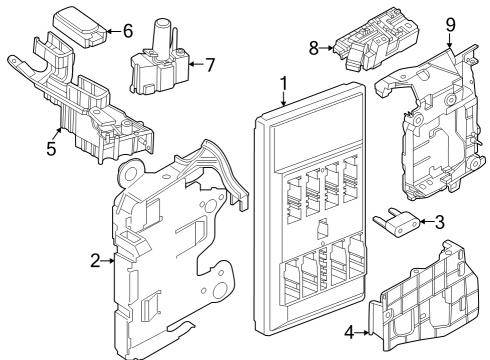 2023 BMW i7 STEUERGER?T BASIC COMPUTING Diagram for 61355A8A1F3