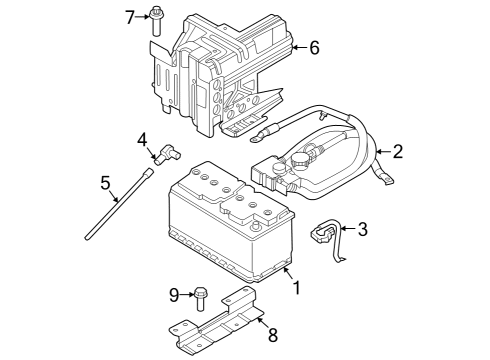 2022 BMW iX Battery Diagram 2