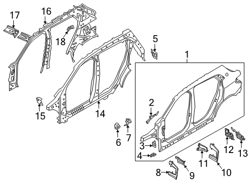 2023 BMW X2 Uniside Diagram