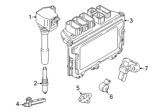 2023 BMW X1 Ignition System Diagram