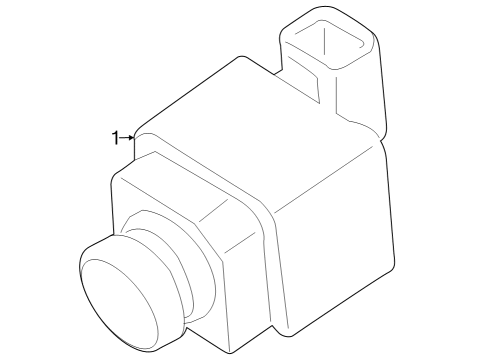 2024 BMW X5 Electrical Components - Front Bumper Diagram 3