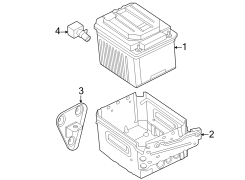 2024 BMW X5 Battery Diagram 2