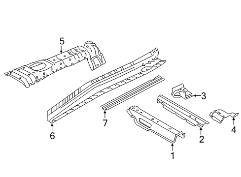 2021 BMW 230i Floor Diagram 2