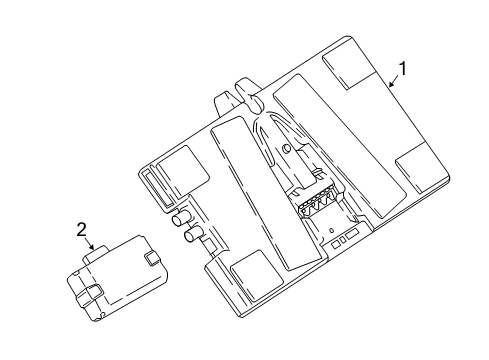 2023 BMW 540i xDrive Electrical Components Diagram 5