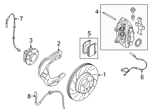 2021 BMW M2 Anti-Lock Brakes Diagram 2