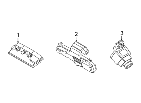 2024 BMW M8 Electrical Components Diagram 2