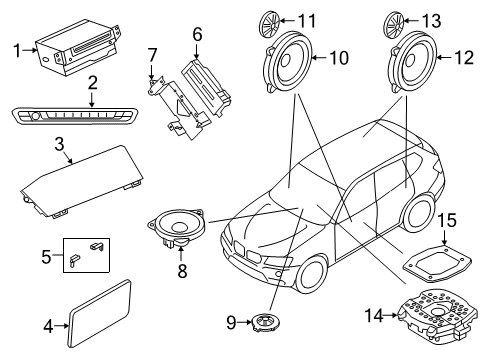 2022 BMW X5 Navigation System Diagram 3