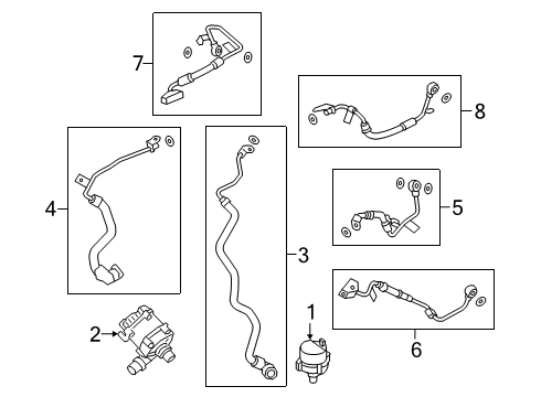 2021 BMW X7 Turbocharger Diagram 3