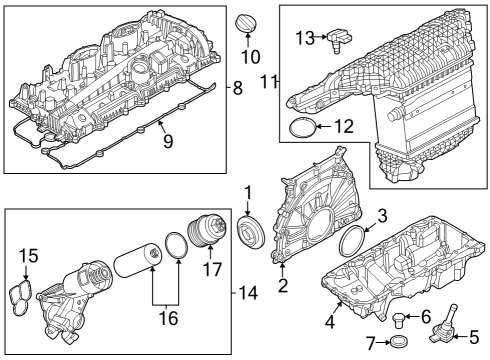 2023 BMW X3 M Filters Diagram 5