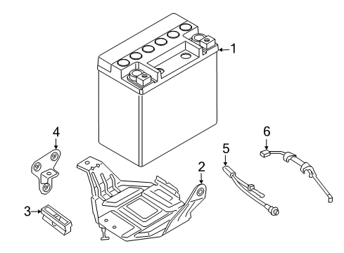 2023 BMW 540i xDrive Battery Diagram 2