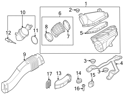 2023 BMW X7 RP CONTROL UNIT ENGINE ELECT Diagram for 12145A6BF48