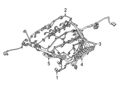 2024 BMW 840i xDrive Gran Coupe Wiring Harness Diagram