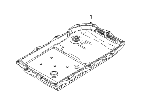 2021 BMW 740i xDrive Transmission Components Diagram