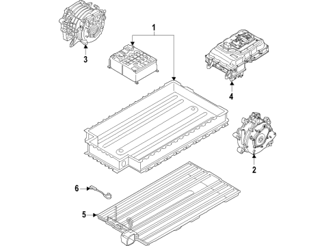 2021 BMW i3 Heater Core & Control Valve Diagram 2