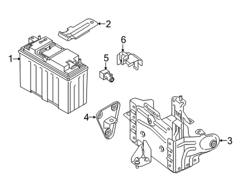 2021 BMW X5 Battery, Cooling System Diagram 4