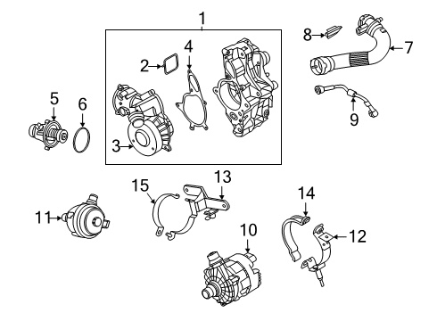 2021 BMW X4 Powertrain Control Diagram 1