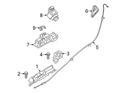 2022 BMW M340i Trunk Diagram