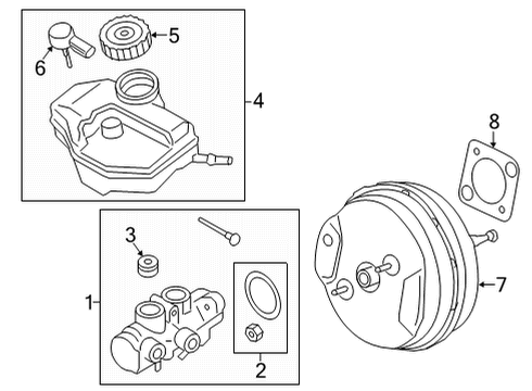 2021 BMW X3 M Hydraulic System Diagram 1