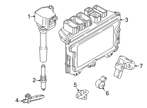 2023 BMW X2 Ignition System Diagram