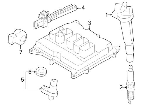 2023 BMW 430i xDrive Gran Coupe Ignition System Diagram