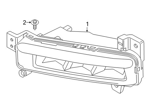 2022 BMW 330e xDrive Fog Lamps Diagram