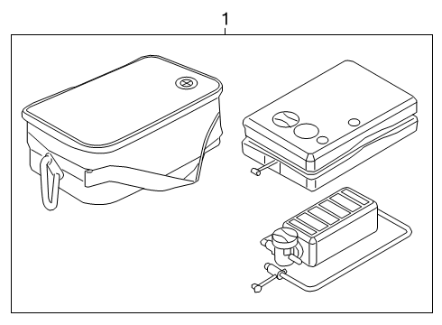 2023 BMW X4 M Inflator Components Diagram