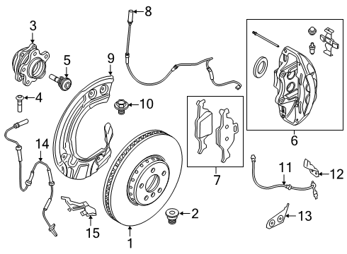 2023 BMW X7 CONTROL UNIT MPAD Diagram for 34505A5DA69