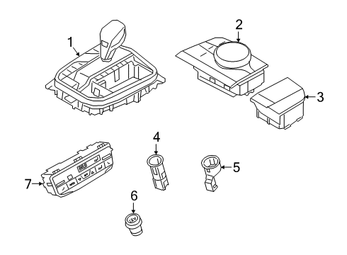 2024 BMW 330i xDrive CONTROLLER Diagram for 65825A371C4