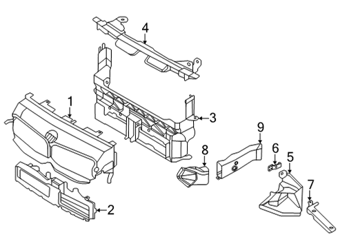 2021 BMW M235i xDrive Gran Coupe Air Intake Diagram