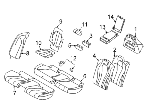 2022 BMW M8 Power Seats Diagram 5