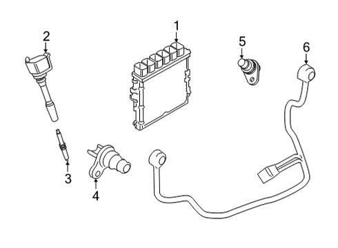 2024 BMW M8 Ignition System Diagram