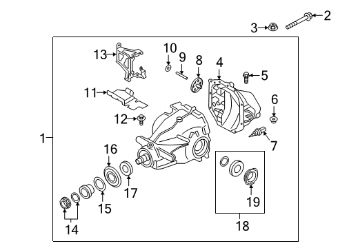 REAR-AXLE-DRIVE Diagram for 33108685654