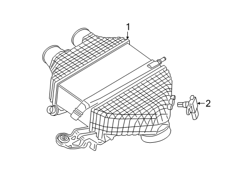 2021 BMW M2 Intercooler Diagram