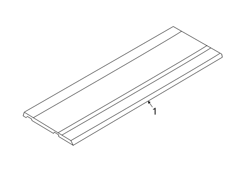 2021 BMW X4 Interior Trim - Rear Body Diagram 5