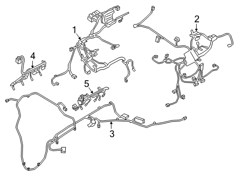 2024 BMW M8 Wiring Harness Diagram